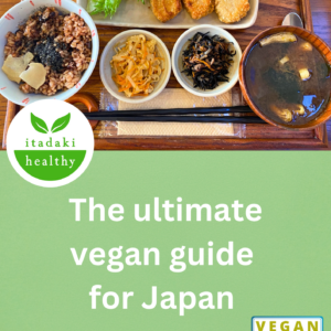 (Updated, black) Vegan guide for Japan